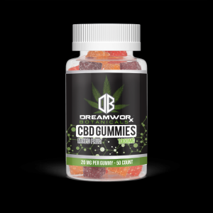 best CBD Hemp Experts Poteau Oklahoma DW GUMMIES Bottle-Mock-up-Black BG